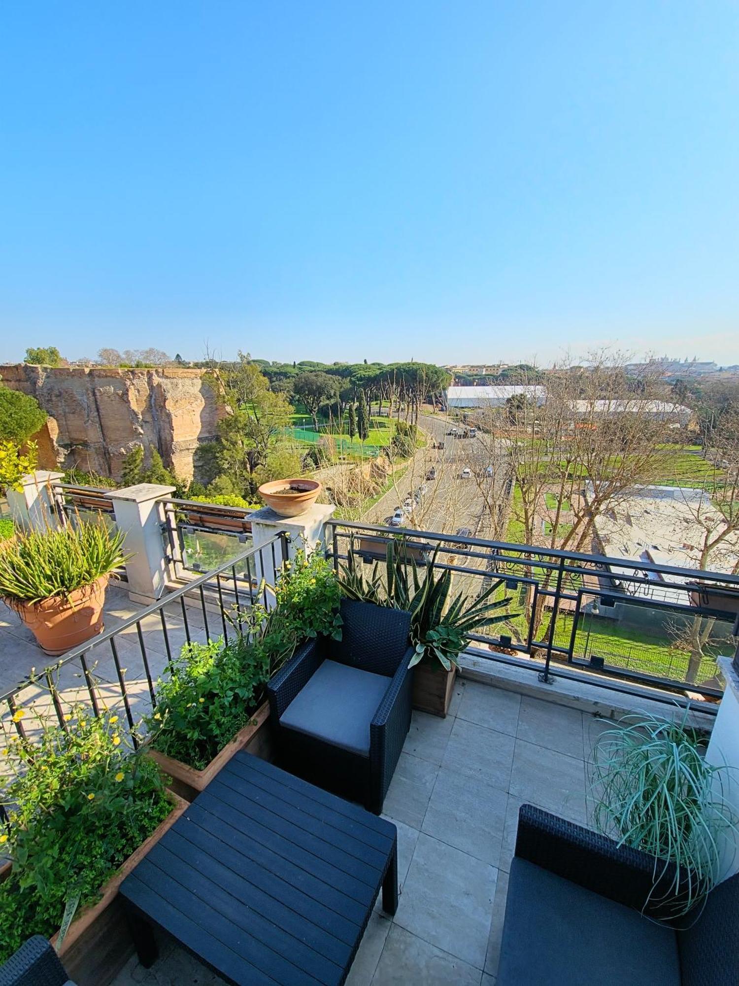 Apartment Colosseum Panorama Penthouse With Terrace By Hostand